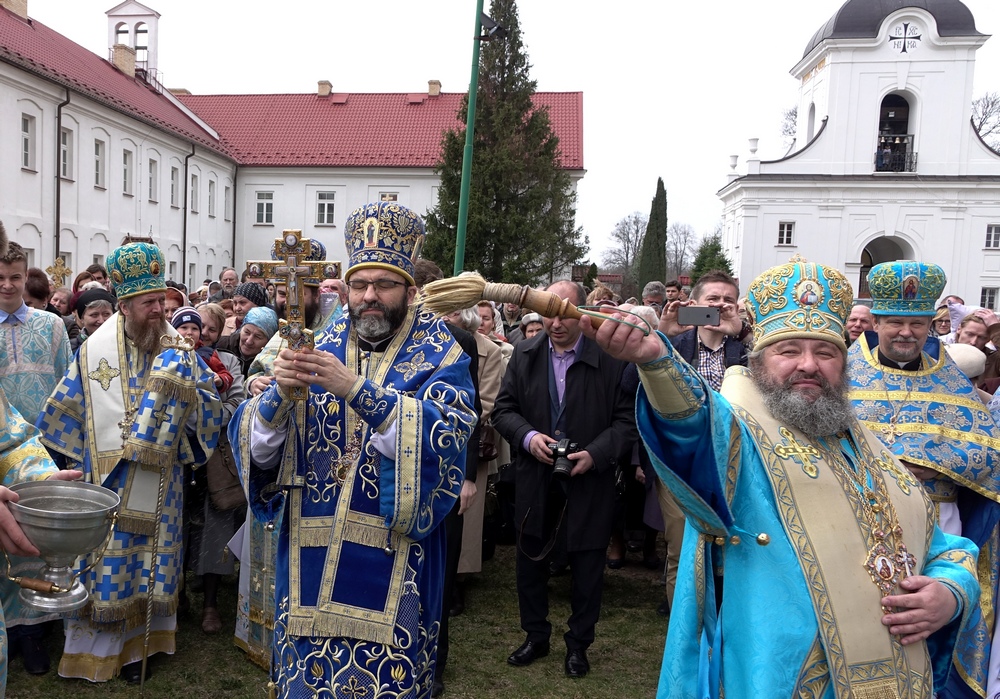 The feast of the Annunciation in Supraśl monastery
