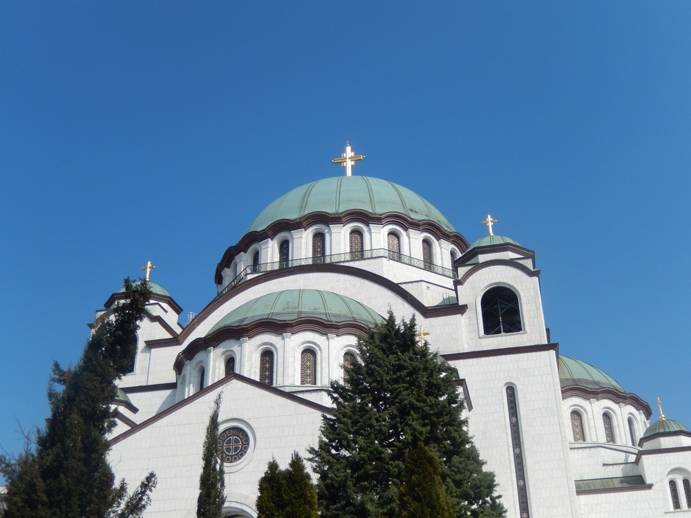 Куполе храма Светог Саве у Београду