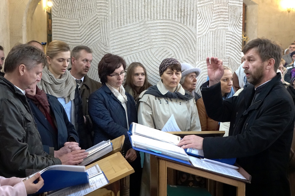 The feast of Annunciation in Supraśl monastery