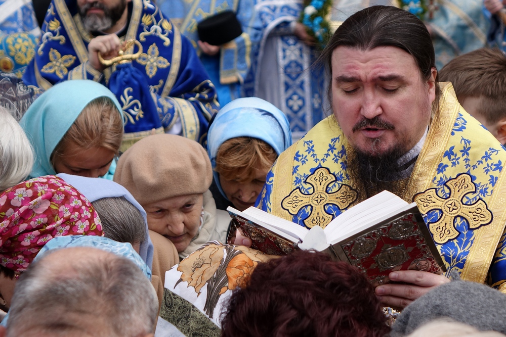 The feast of Annunciation in Supraśl monastery 