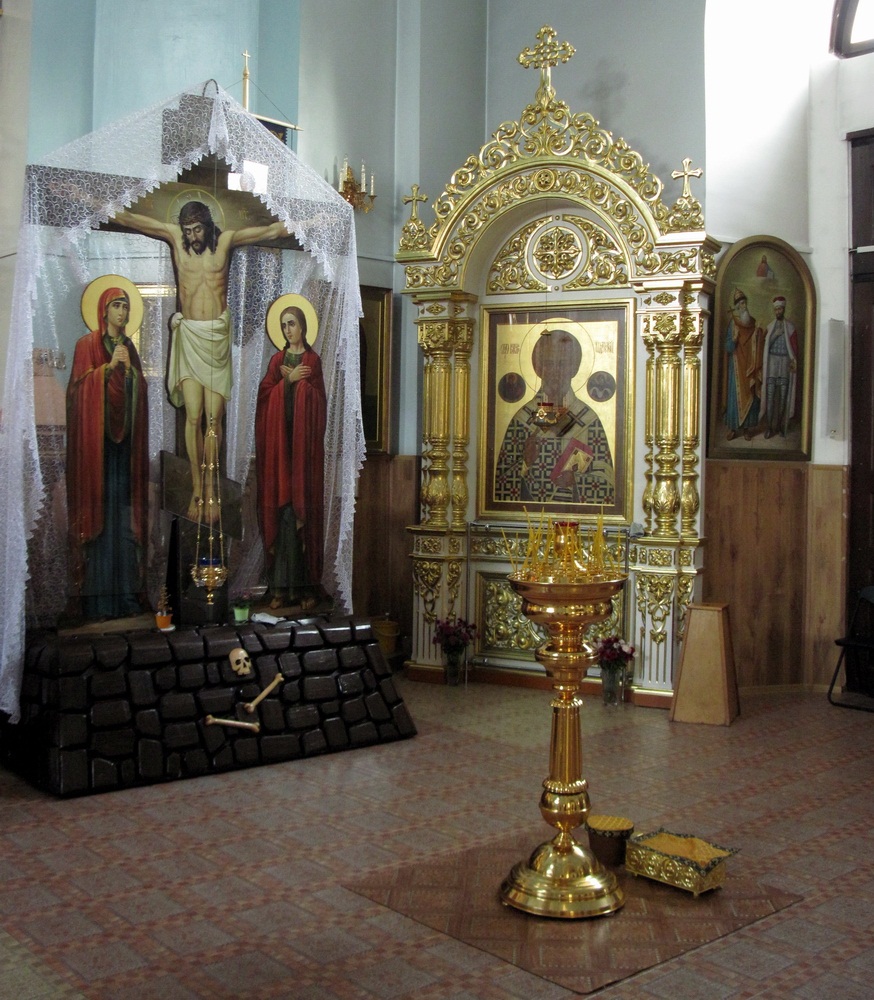 Свята-Успенскі сабор у Рэчыцы. Укрыжаванне