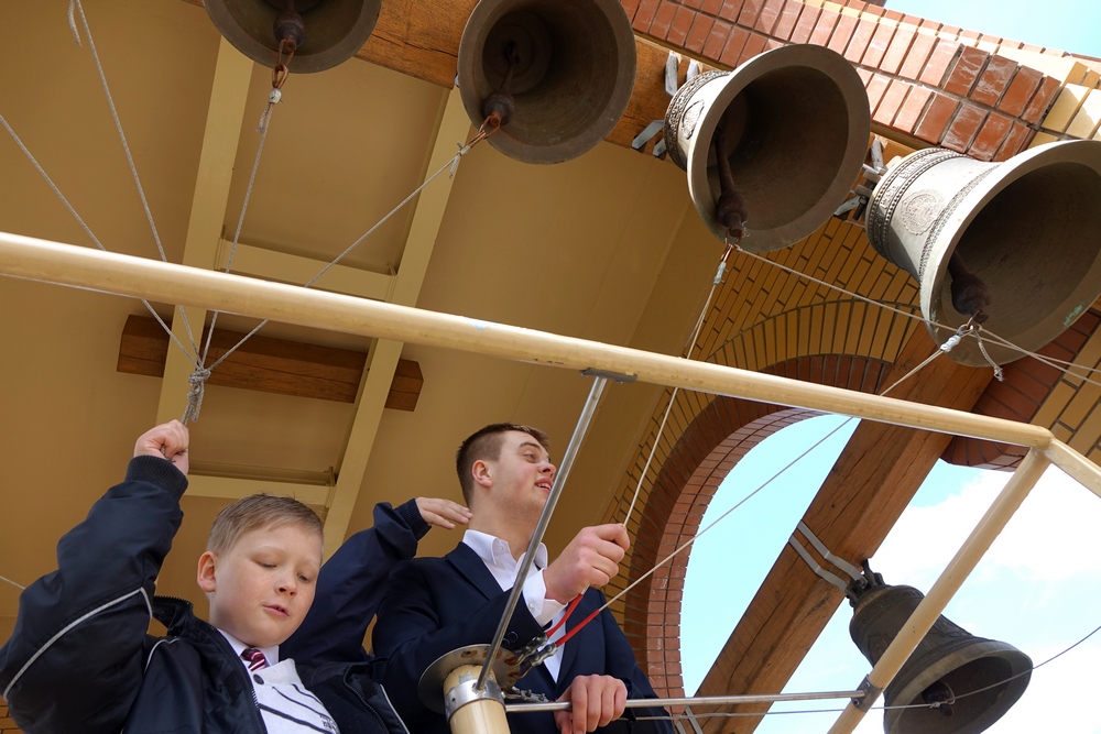 On the bell-tower of Zwierki Convent