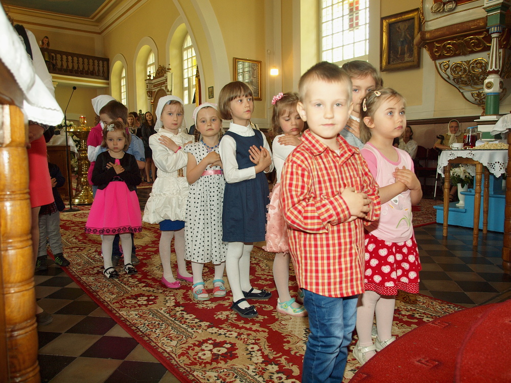 Oczekiwanie na euchrystię.