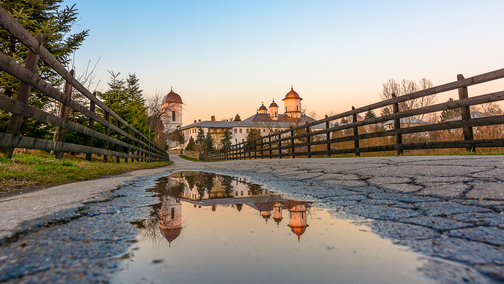 Sunset at the monastery
