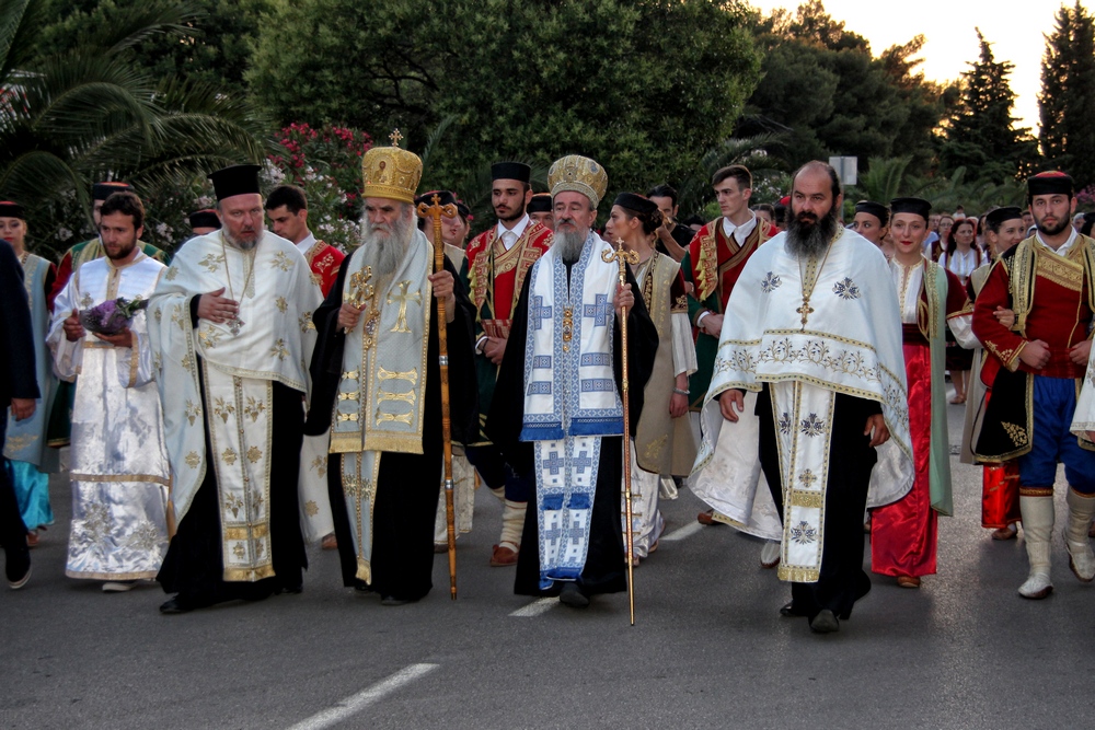 Свечана литија на дан Светог Јована Владимира у Бару