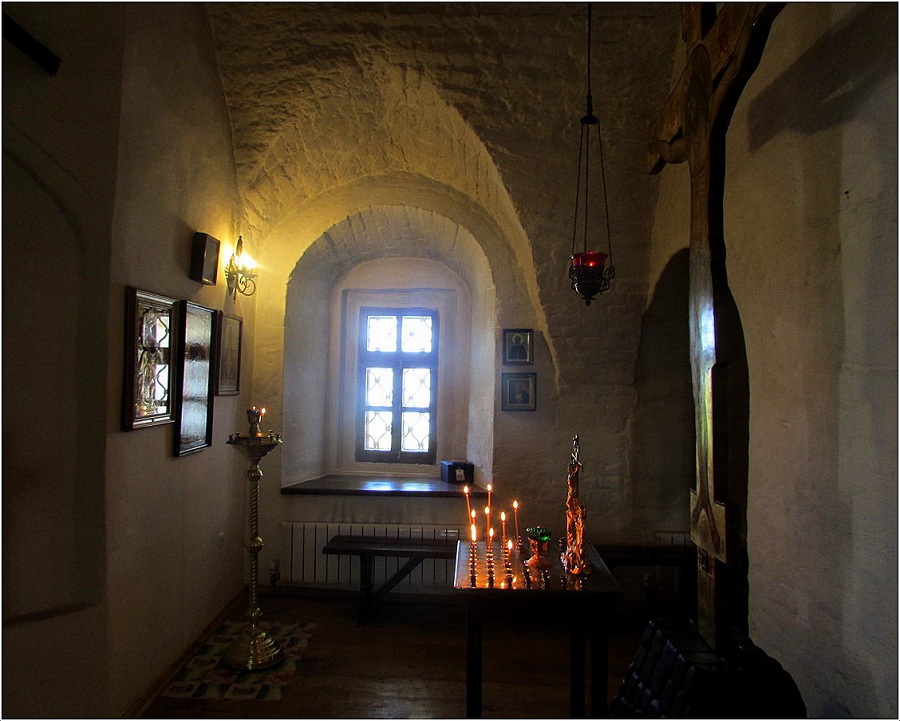 In the old church