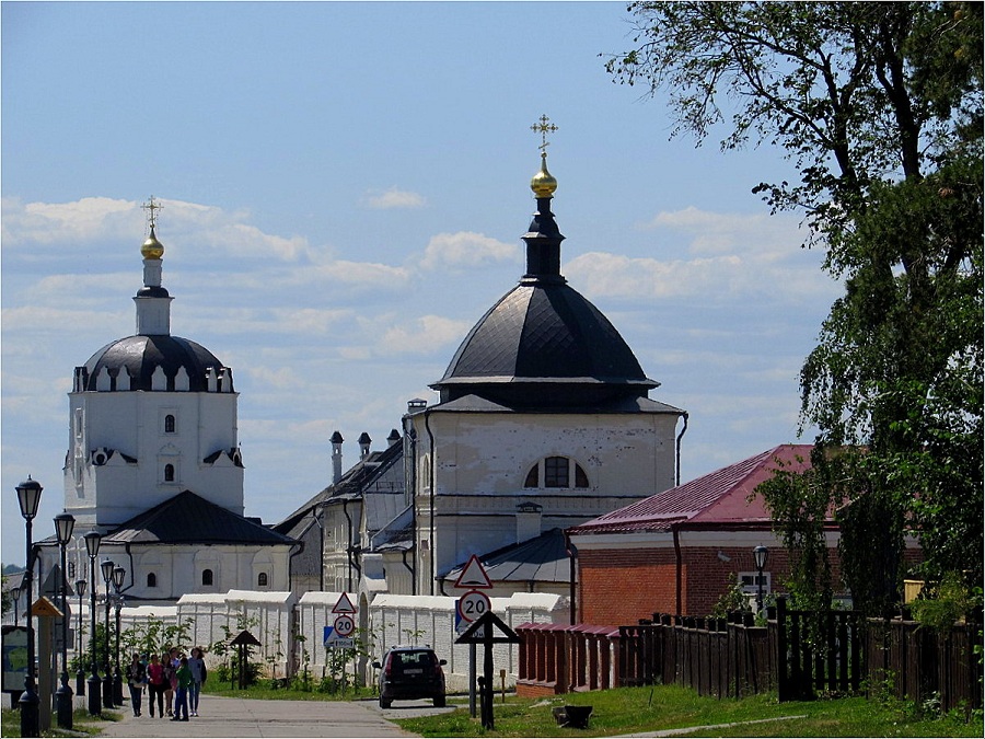 Uspensky monastery, town-island Sviyazhsk, Tatarstan