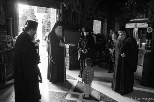Welcoming the Bishop