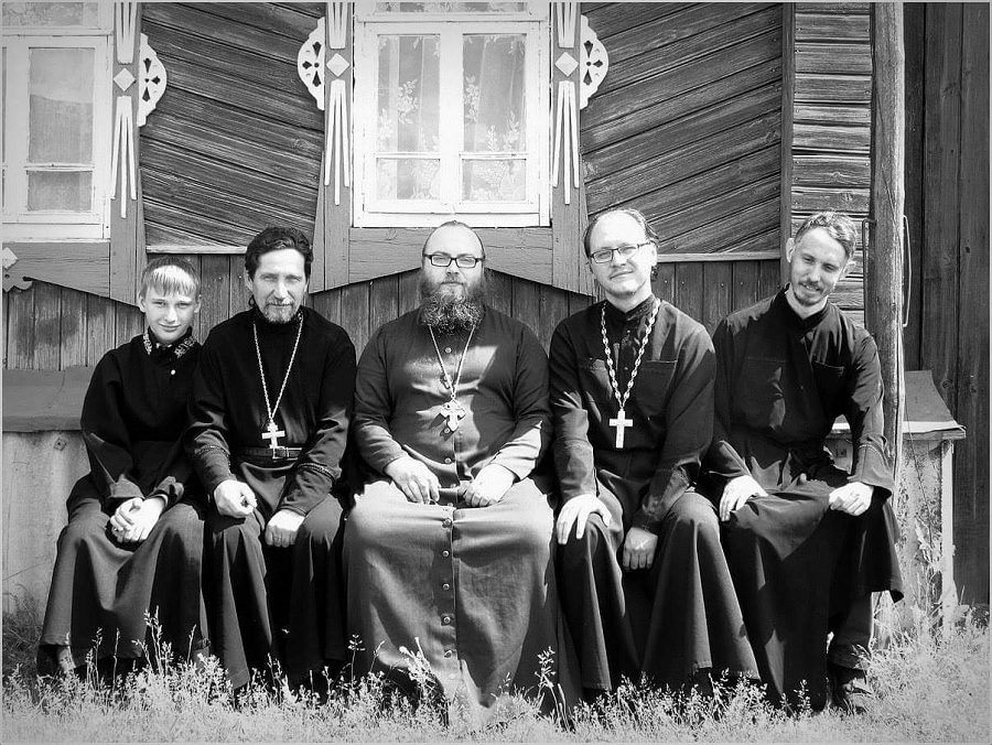 Сельские отцы...   Rural fathers...