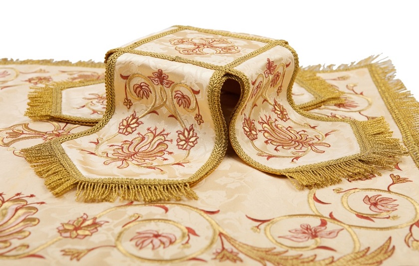 Embroidered Chalice Covers & Veil