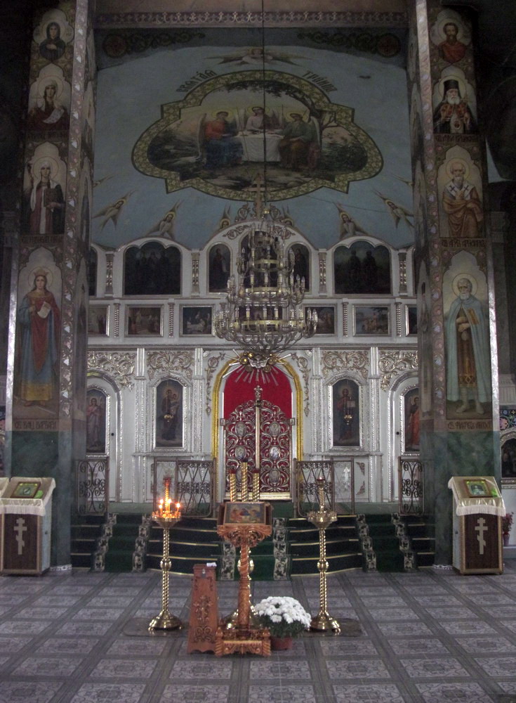 Свята-Троіцкі сабор ў Жлобіне. Іканастас.