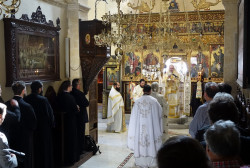 jarek 
Metropolitan of France Emmanuel celebrates Divine Liturgy in Gonia monastery 
2016-06-15 23:00:44