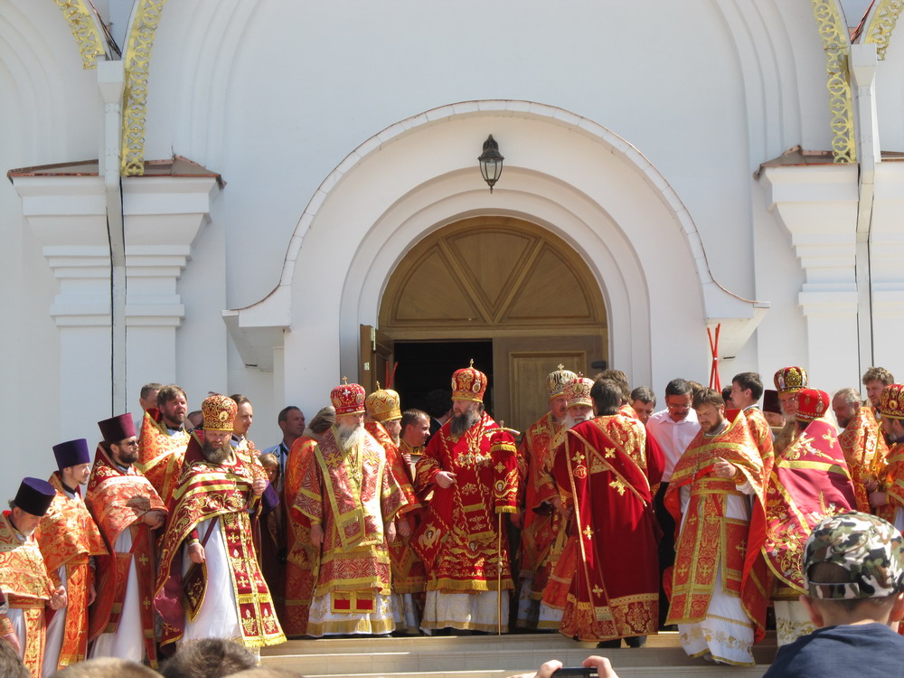 Урачыстасці з нагоды асвяшчэння царквы свяціцеляў Кірыла і Лаўрэнція Тураўскіх