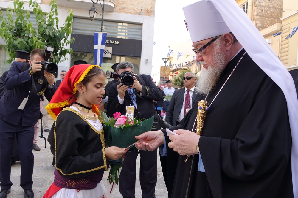Welcoming of Metropolitan Sawa of Warsaw and All Poland in Heraklion