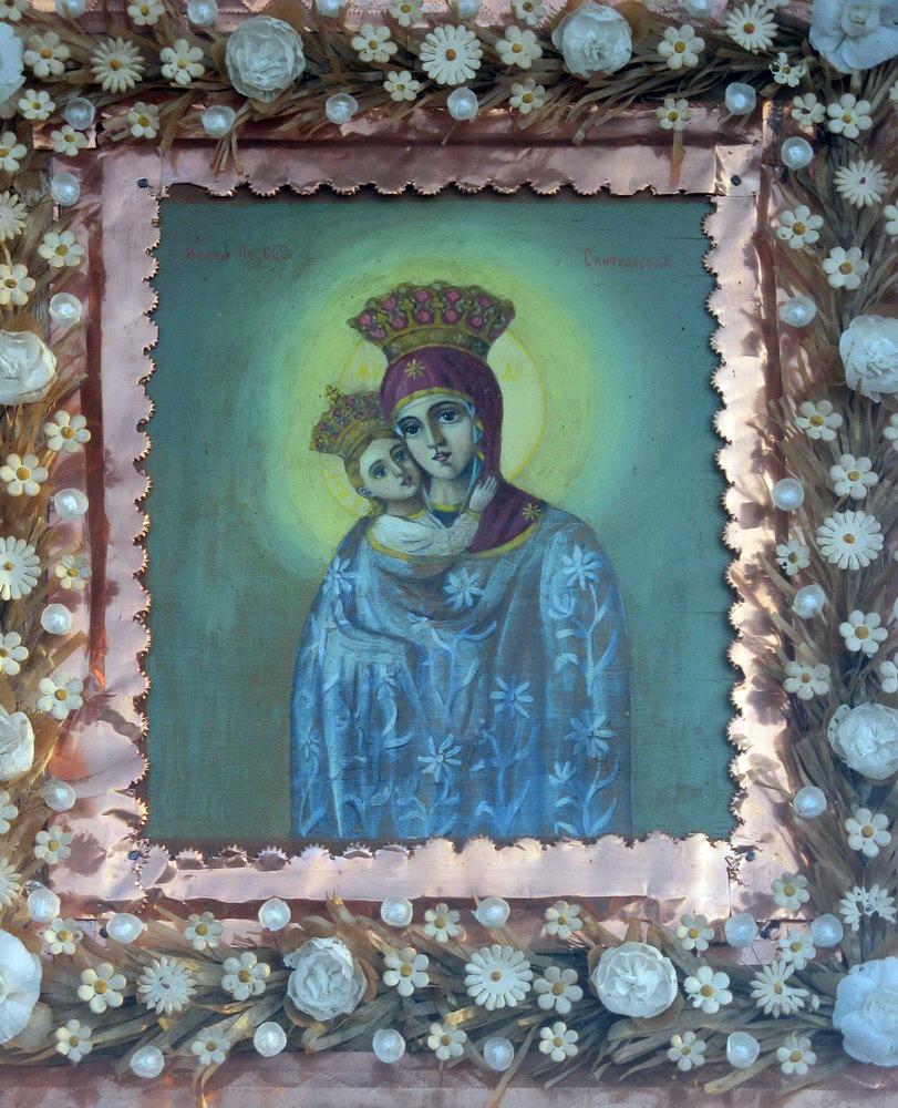 Заступніца зямлі Гомельскай. Адзіны вядомы спісак Скіткоўскай іконы Божай Маці.