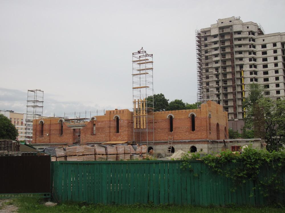 Узвядзенне Свята-Троіцкай царквы. Гомель. 29 траўня 2016 г.