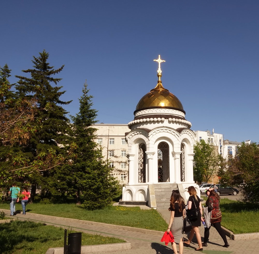 Kazan Mother of God Orthodox chapel in Irkuck
