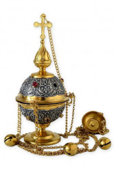 Catalog 
Gold and Silver Censer with Bells 
2016-07-01 16:13:25