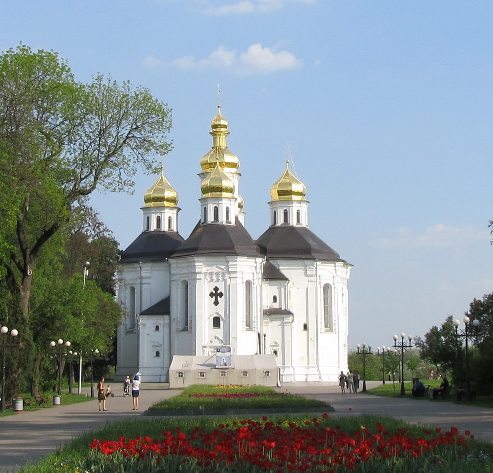 Кацярынінская царква. Чарнігаў