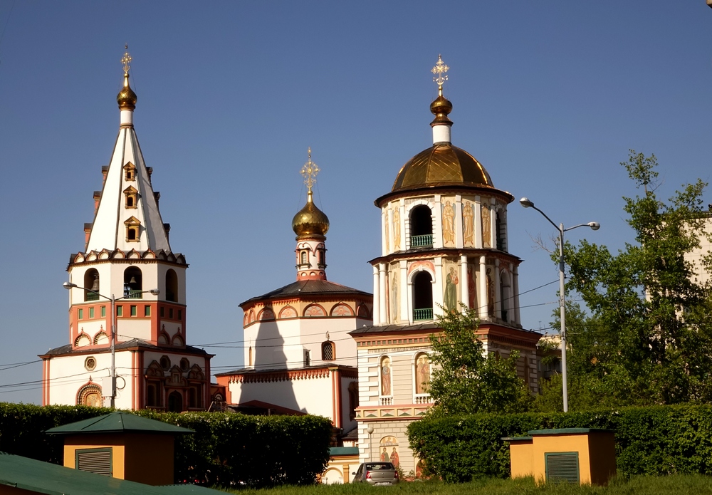 Epiphany Cathedral in Irkuck