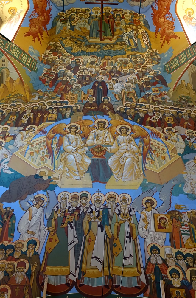 Frescos from Epiphany Cathedral in Irkuck