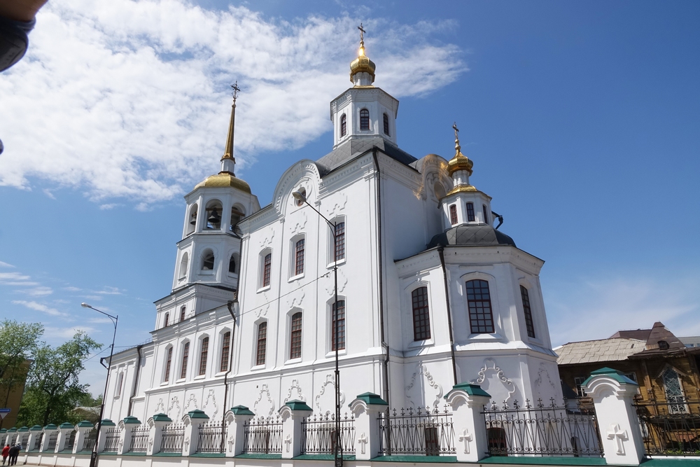 Archangel Michael Orthodox church in Irkuck