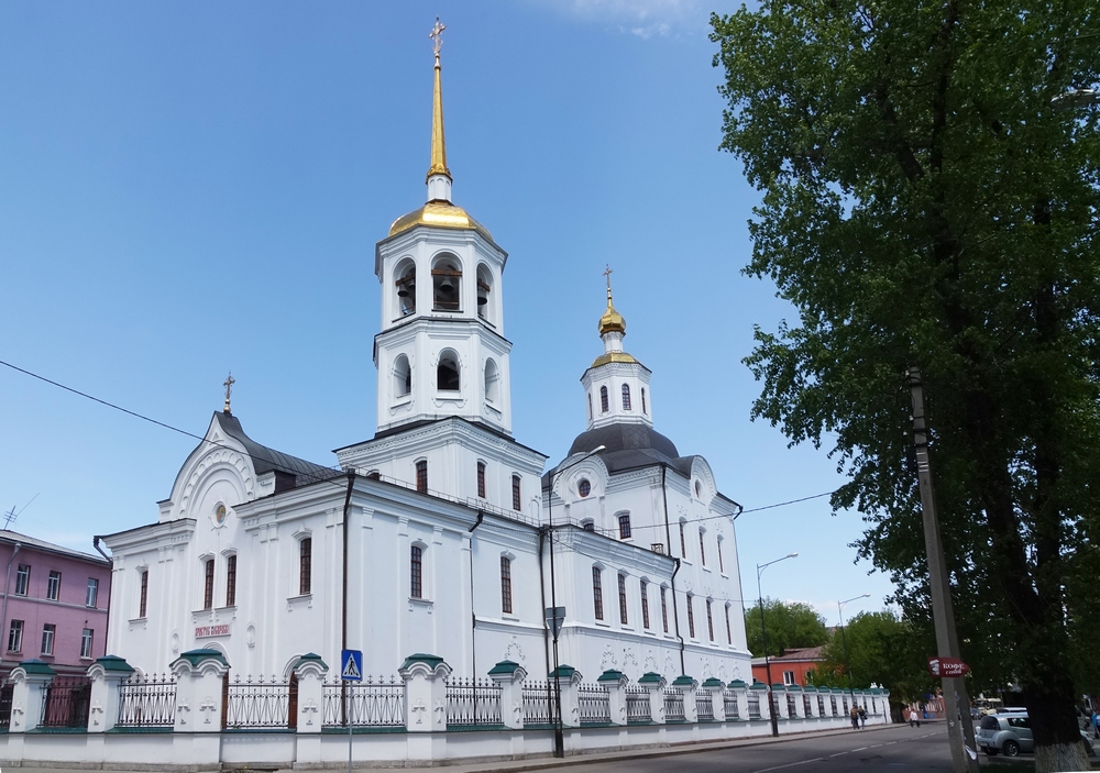 Archangel Michael Orthodox church in Irkuck