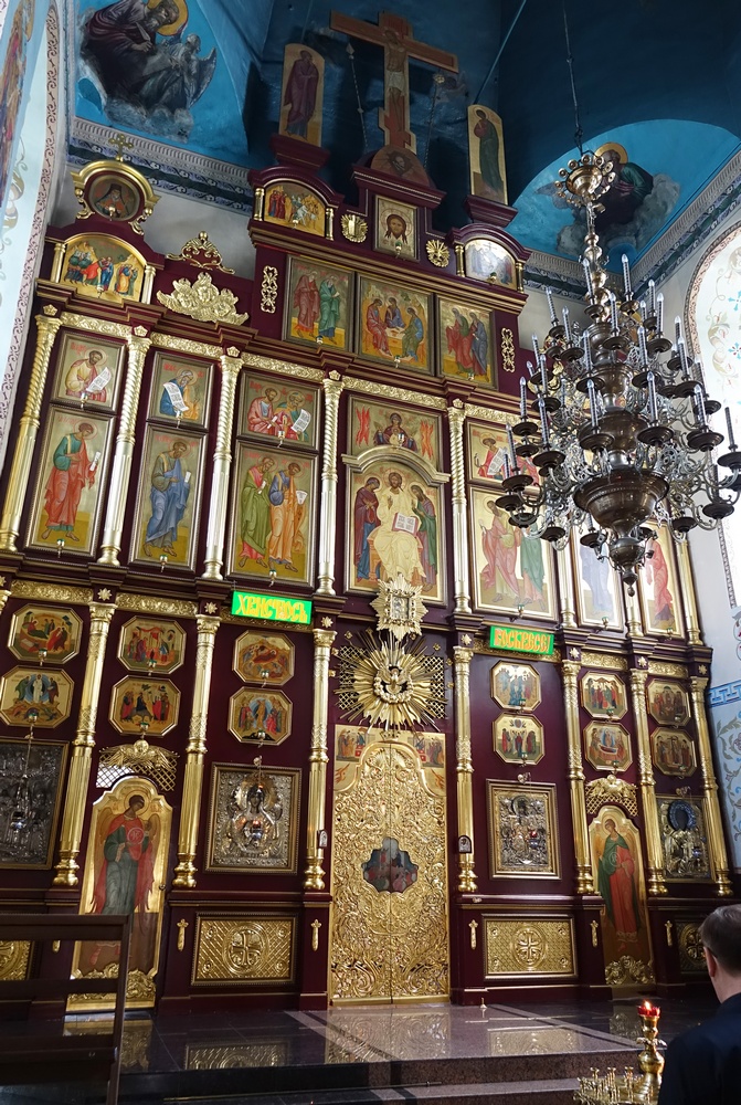 The main church of Znamienski monastery in Irkuck