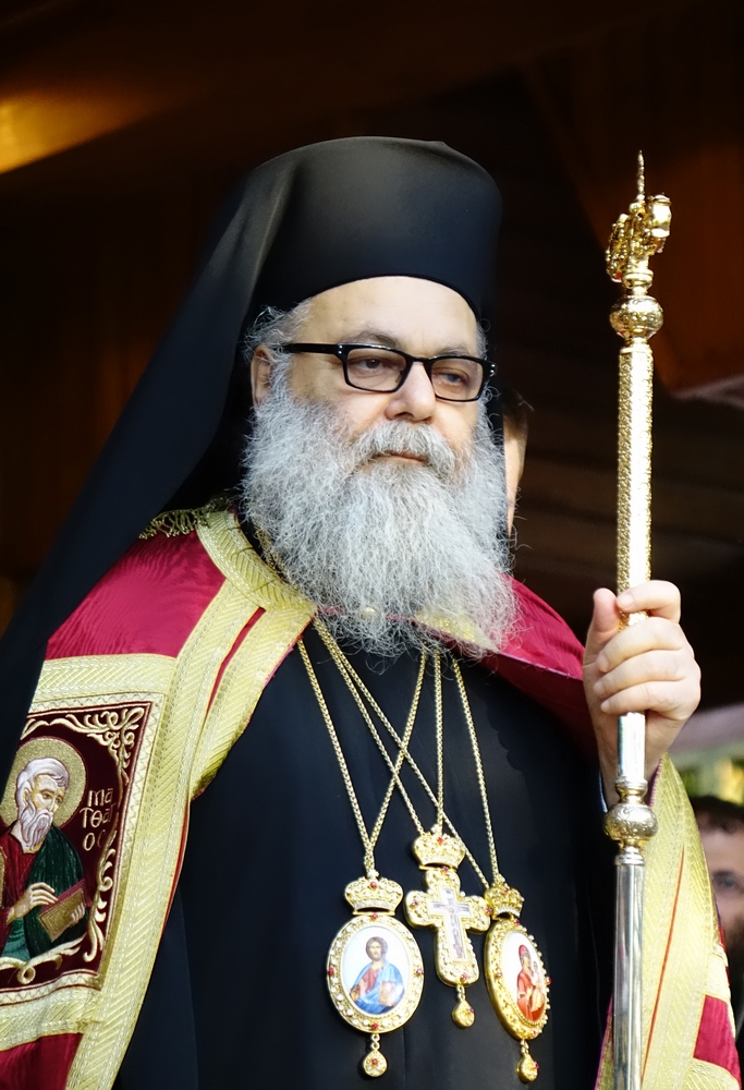 Antiochian Patriarch John X in Poland