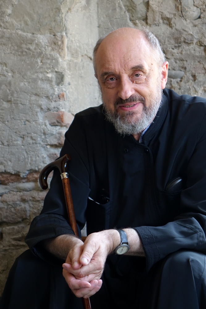 Fr. Henryk Paprocki in Samtavro monastery
