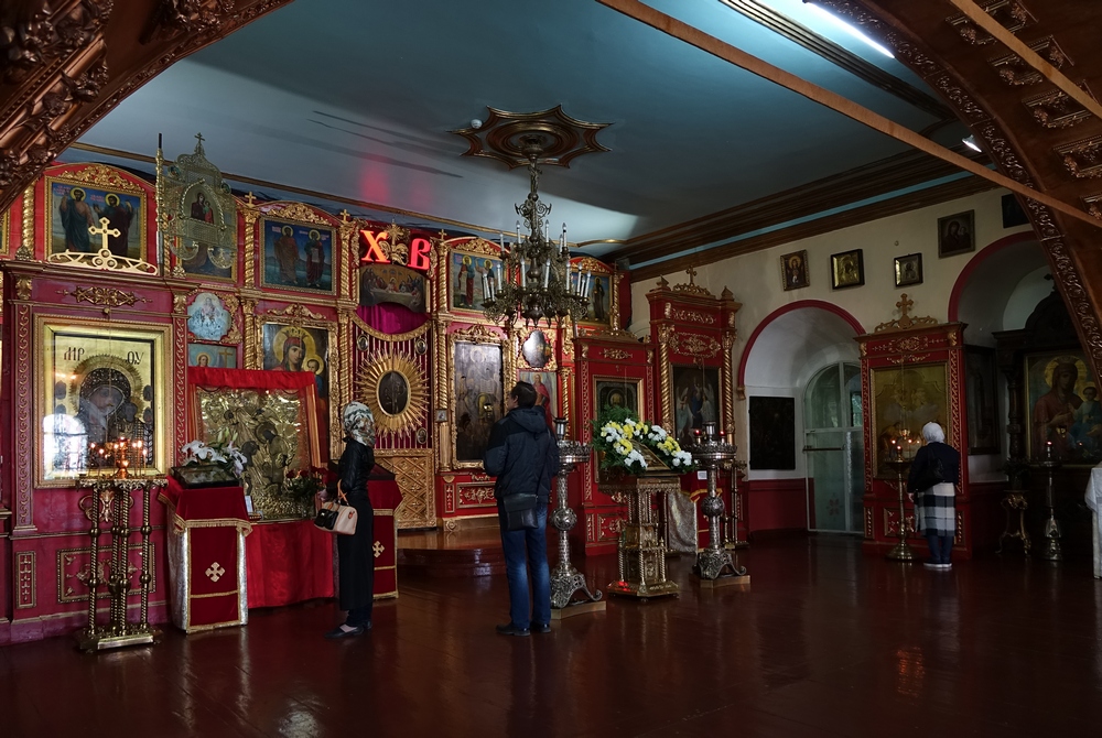 Interior of the Elevation of the Holy Cross church in Irkuck