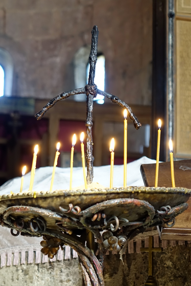In Jvari monastery