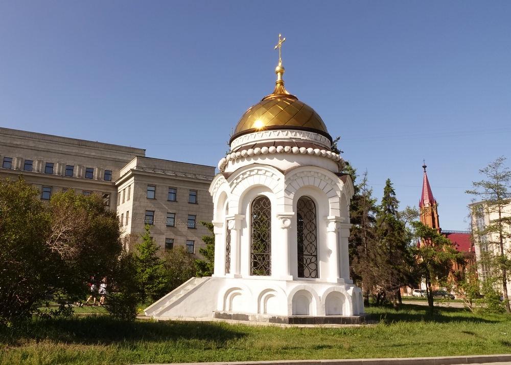 Chapel of Kazan icon of Mother of God in Irkuck