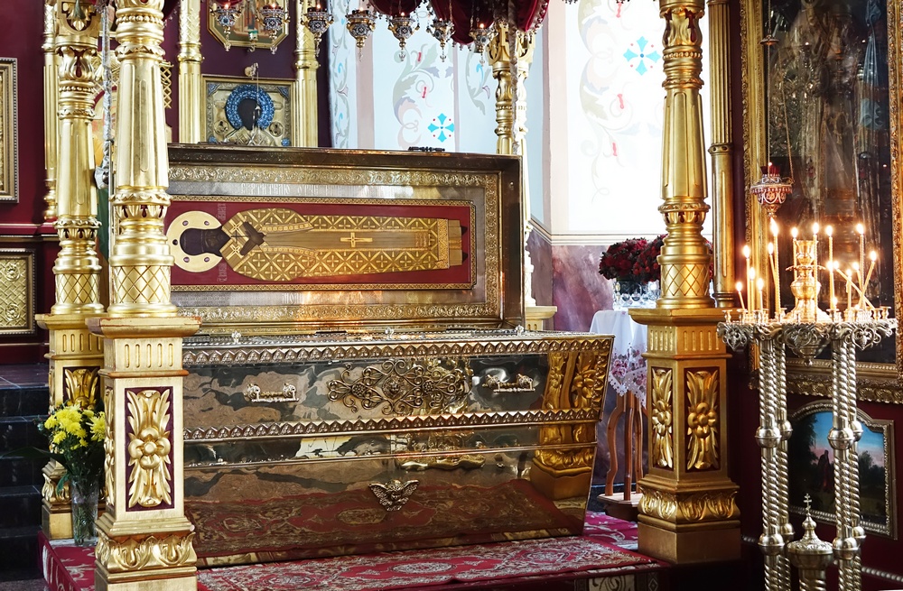 The reliquary of St. Innocenty of Irkuck