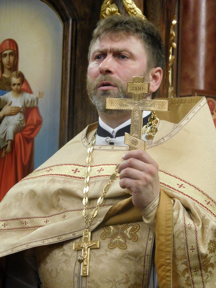 Fr. Doroteusz Jóźwik - rector of St Nicholas Orthodox church in Gdańsk