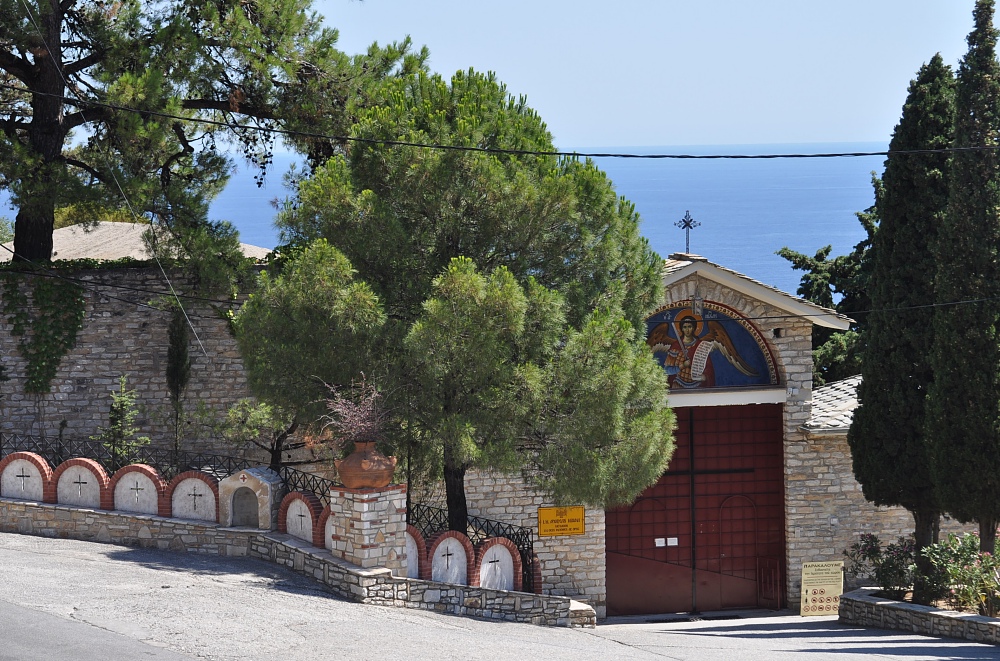 Ιερά Μονή Αρχαγγέλου Μιχαήλ Θάσου  Monastery of Archangel Michael (2)