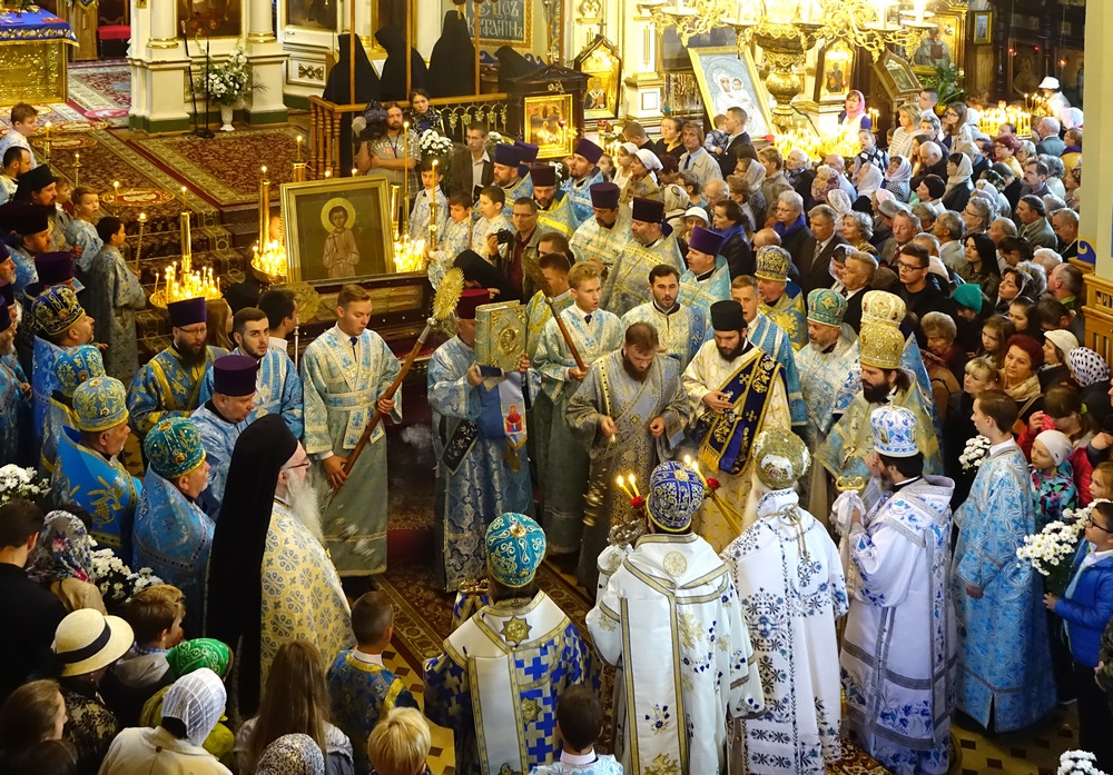 St. martyr Gabriel feast in St. Nicholas Cathedral in Bialystok
