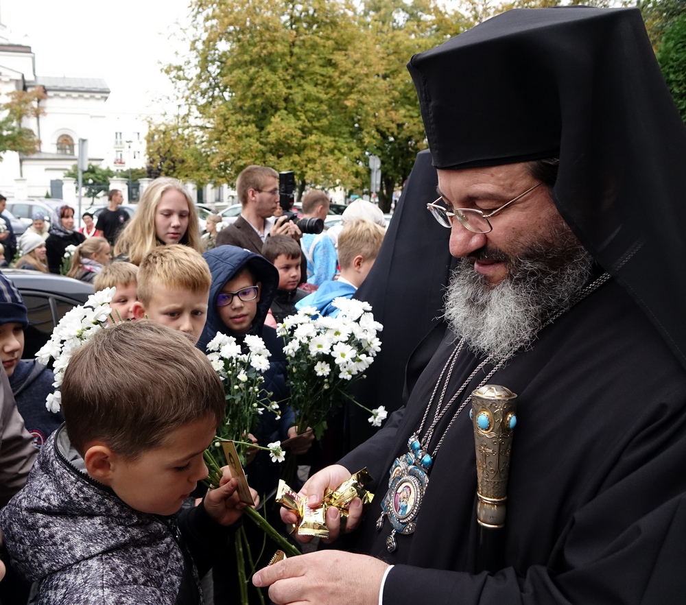St. martyr Gabriel feast in St. Nicholas Cathedral in Bialystok