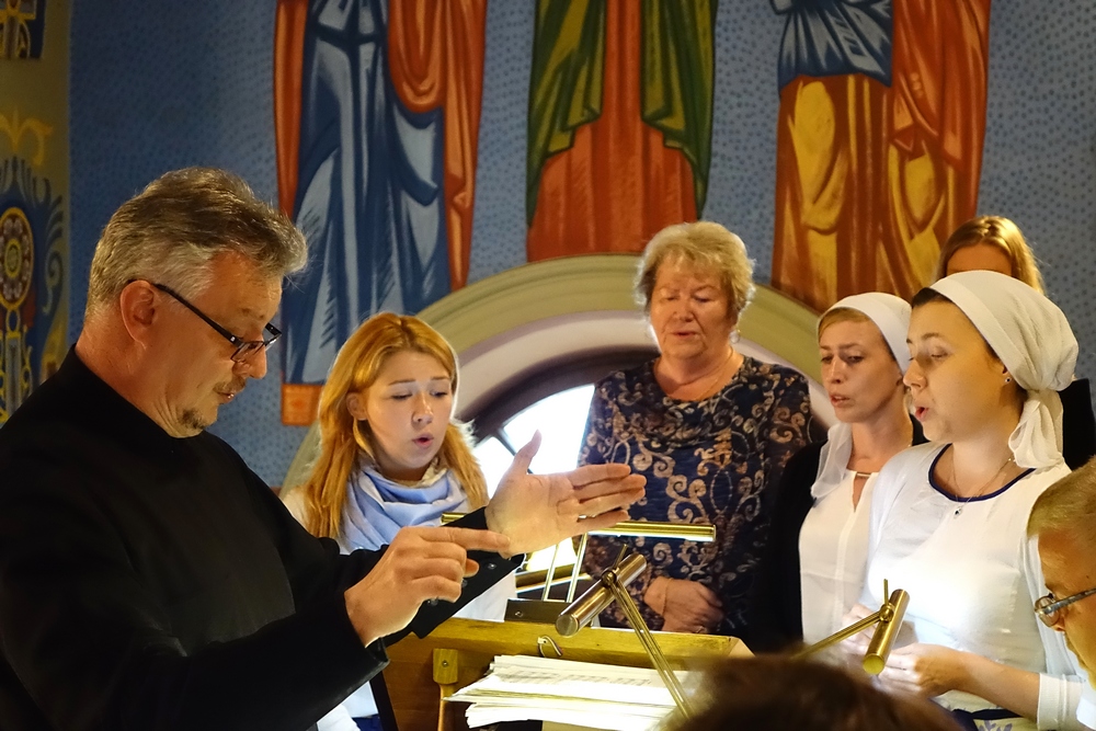 Choir of St. Nicholas cathedral in Bialystok