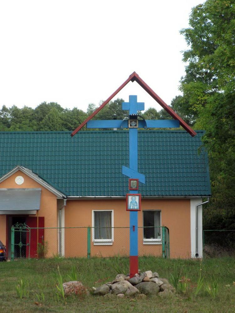 Паклонны крыж. Прыход царквы Ўзнясення Гасподняга ў Грабаўцы.