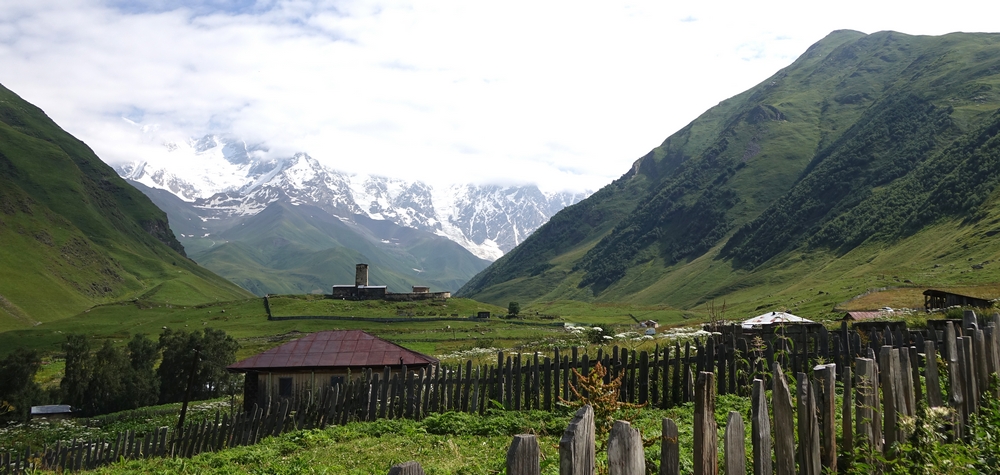 Orthodox monastery in Uzguli (Svanetia)