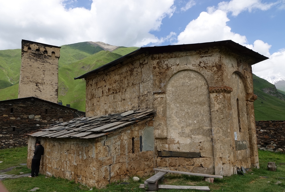 Orthodox monastery in Uzguli (Svanetia)