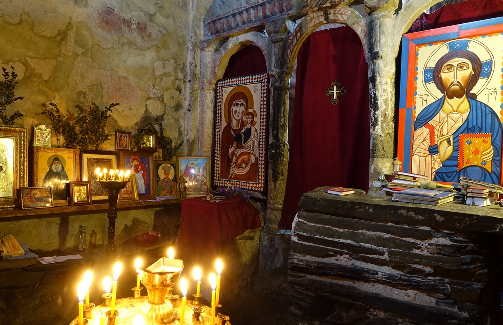 Orthodox church in Uzguli (Svanetia)