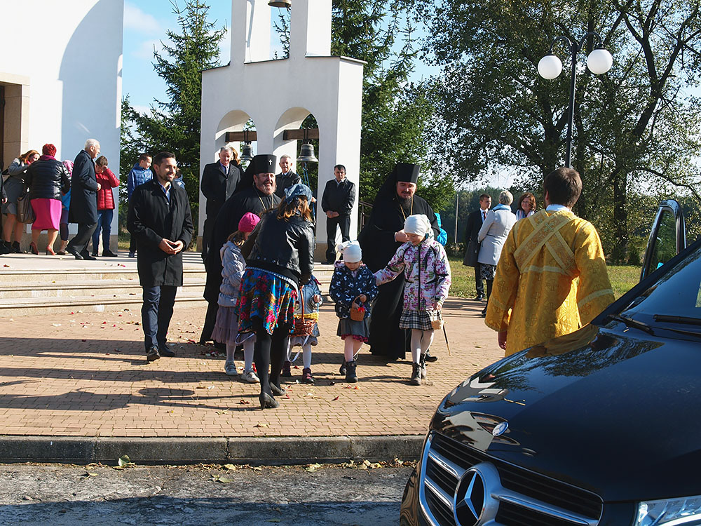 Odprowadzenie po boskiej liturgii.