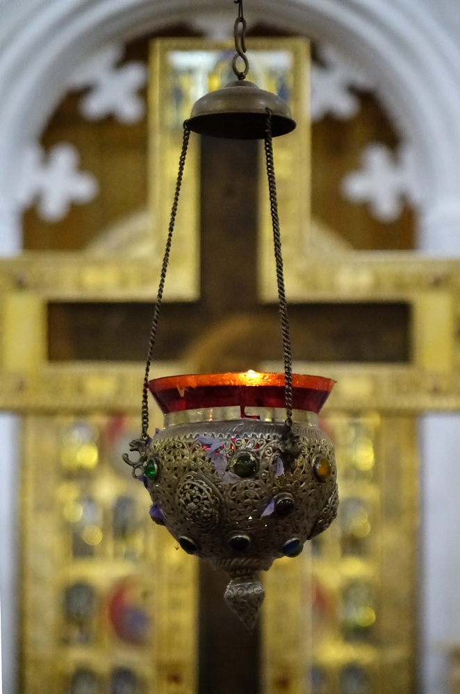 In Cminda Sameba in Tbilisi