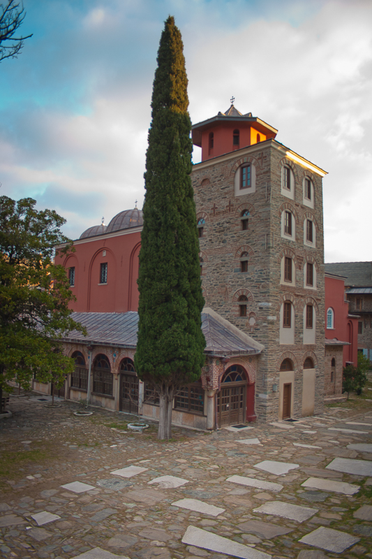 Monaster Iwierski, Św. Góra Atos