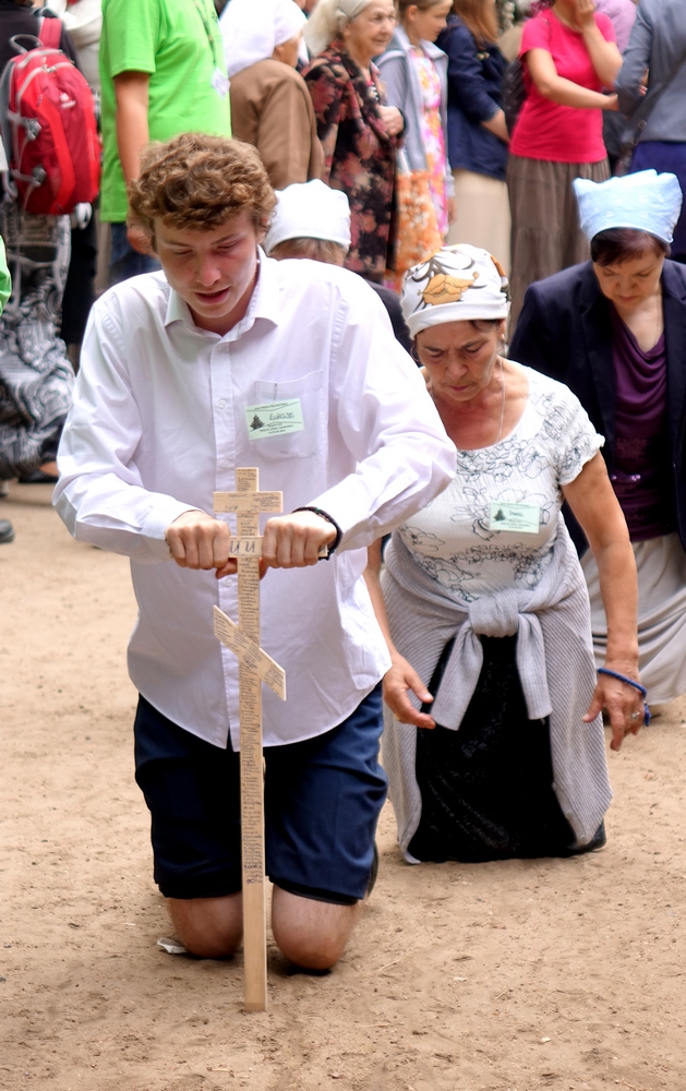 Grabarka&#039s pilgrims...