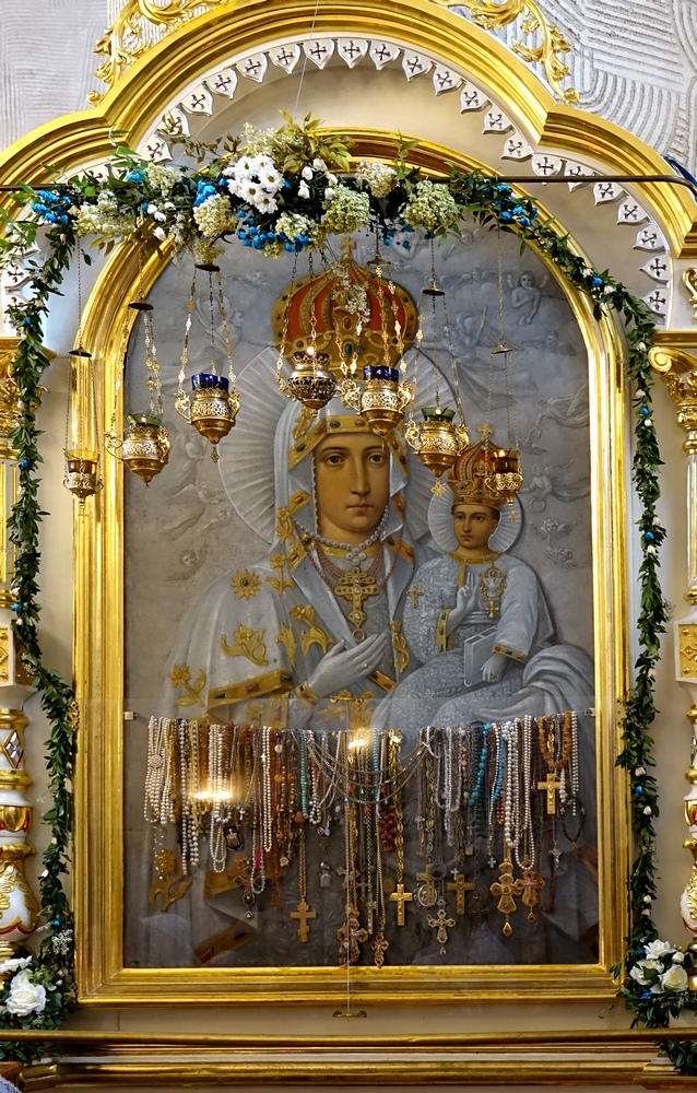 Suprasl icon of the Mother of God