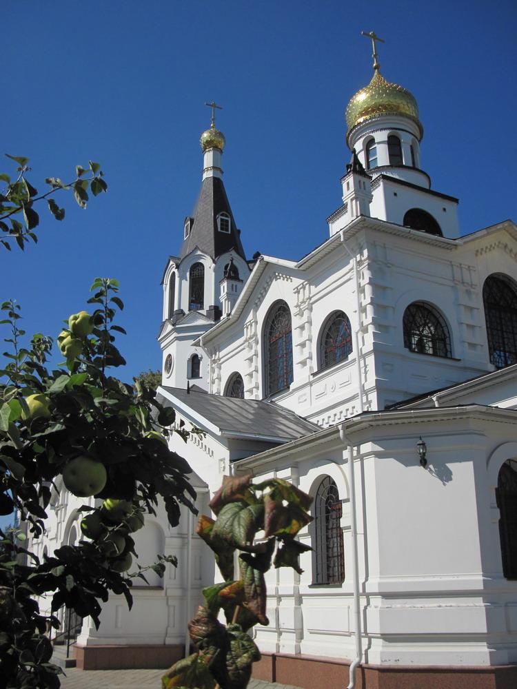 Свята-Мікольская манастырская царква. Гомель. Жнівень.
