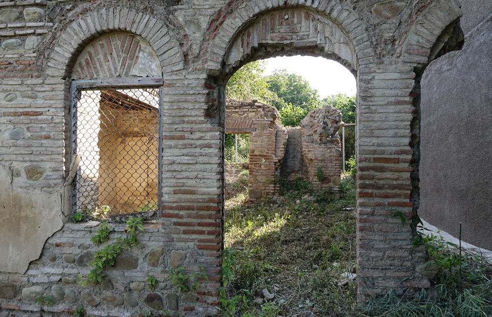The ruins of a house in Bakurciche when St. Martyr Gregory Peradze was born